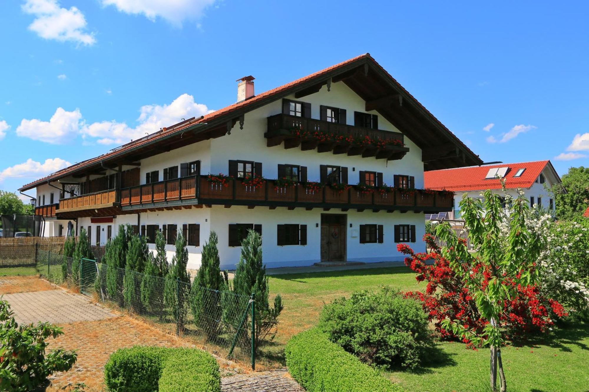 Ferienwohnungen Am Simssee Mit Alpenblick, Gutshof Alpenblick Stephanskirchen Exterior foto