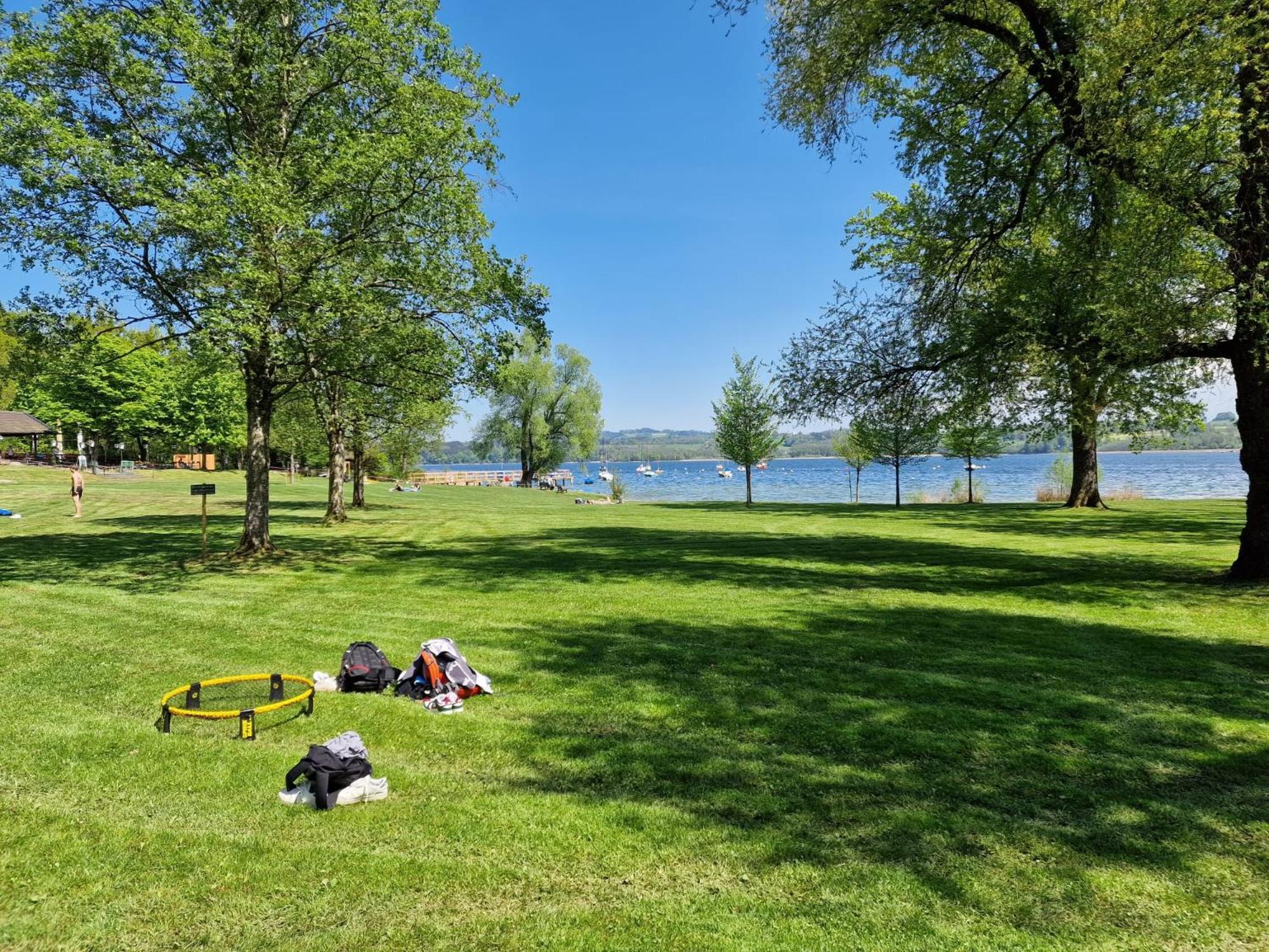 Ferienwohnungen Am Simssee Mit Alpenblick, Gutshof Alpenblick Stephanskirchen Exterior foto